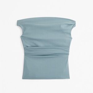 Abercrombie & Fitch Off-the-shoulder Tailored Drapey Top NWOT